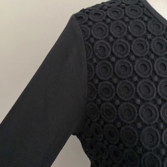 ·J Crew· Mixed Media Layered Tee, 3/4 sleeves, NWOT, Medium - Picture 6 of 9